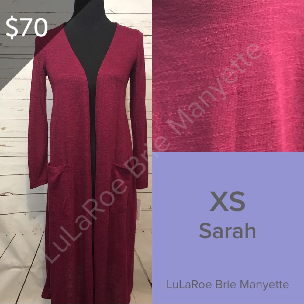LuLaRoe Sarah Cardigan XS